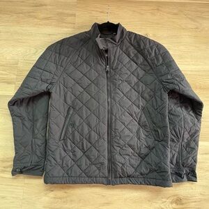 Ben Sherman Charcoal Quilted Puffer Jacket